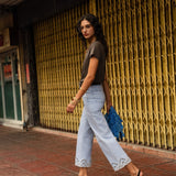 Jean Nola - denim bleu clair