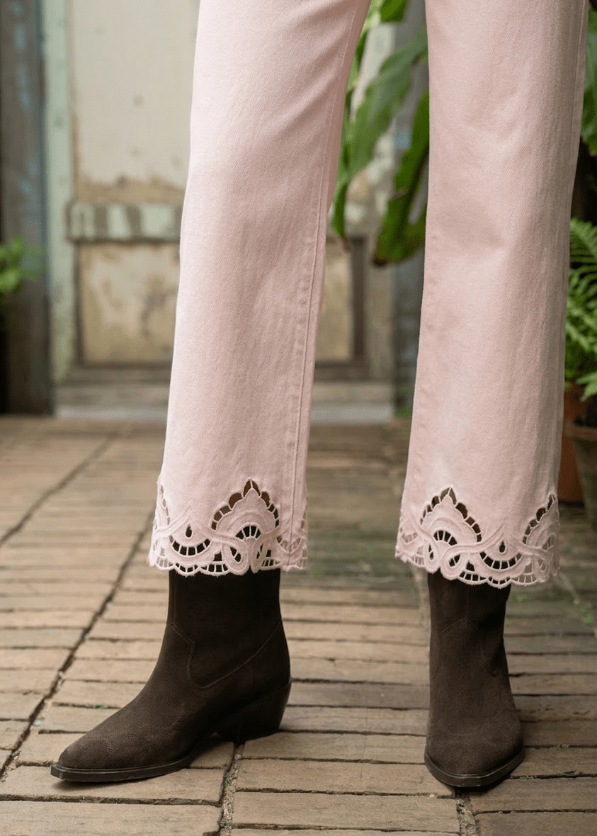 Jean Nola - denim rose