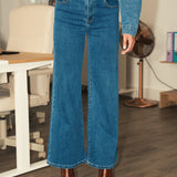 Jean Paris - denim bleu foncé - Oraije Paris