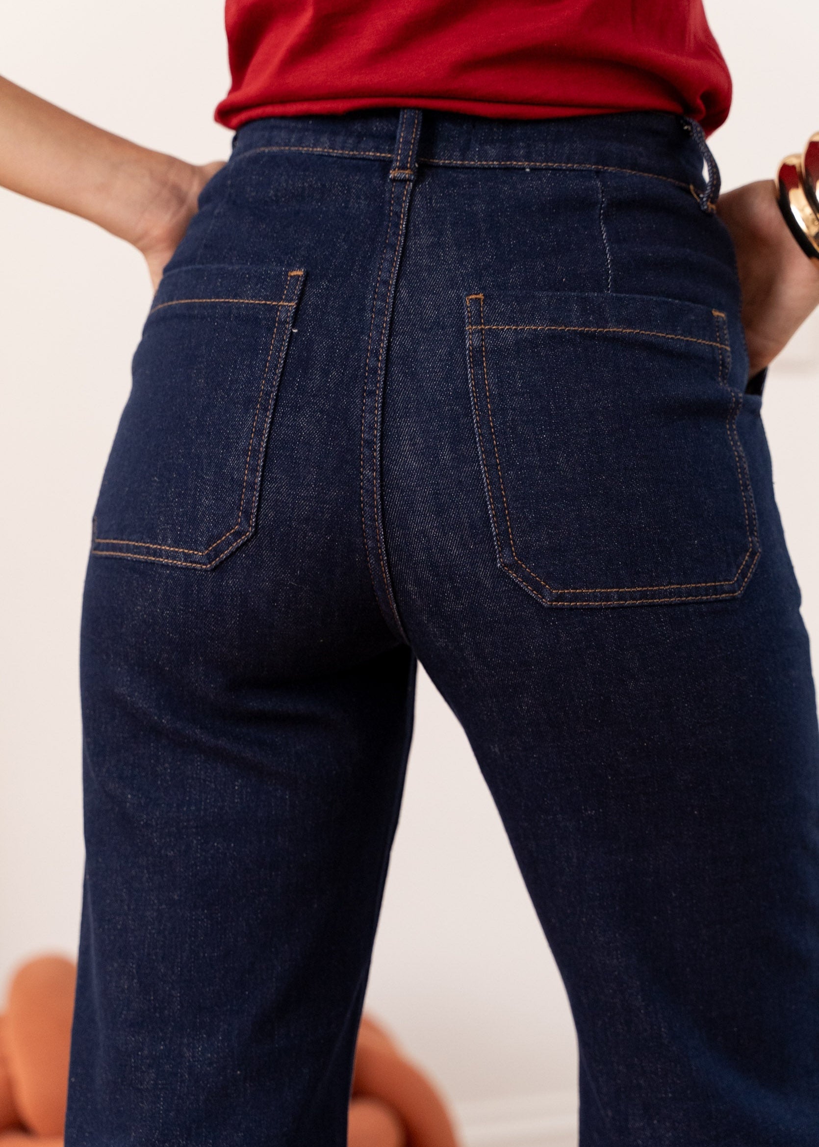 Jean Pauline - denim brut