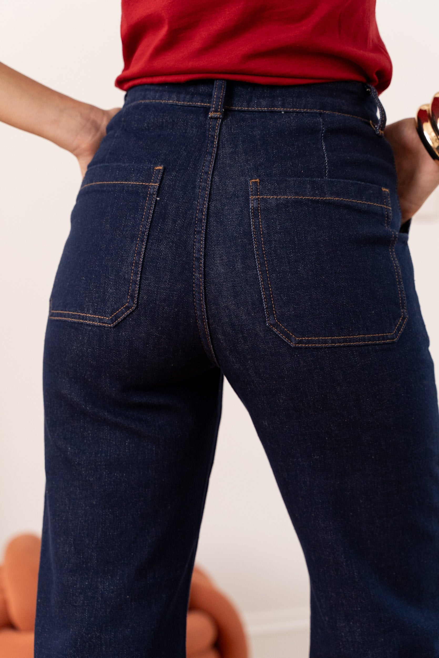 Jean Pauline - denim brut