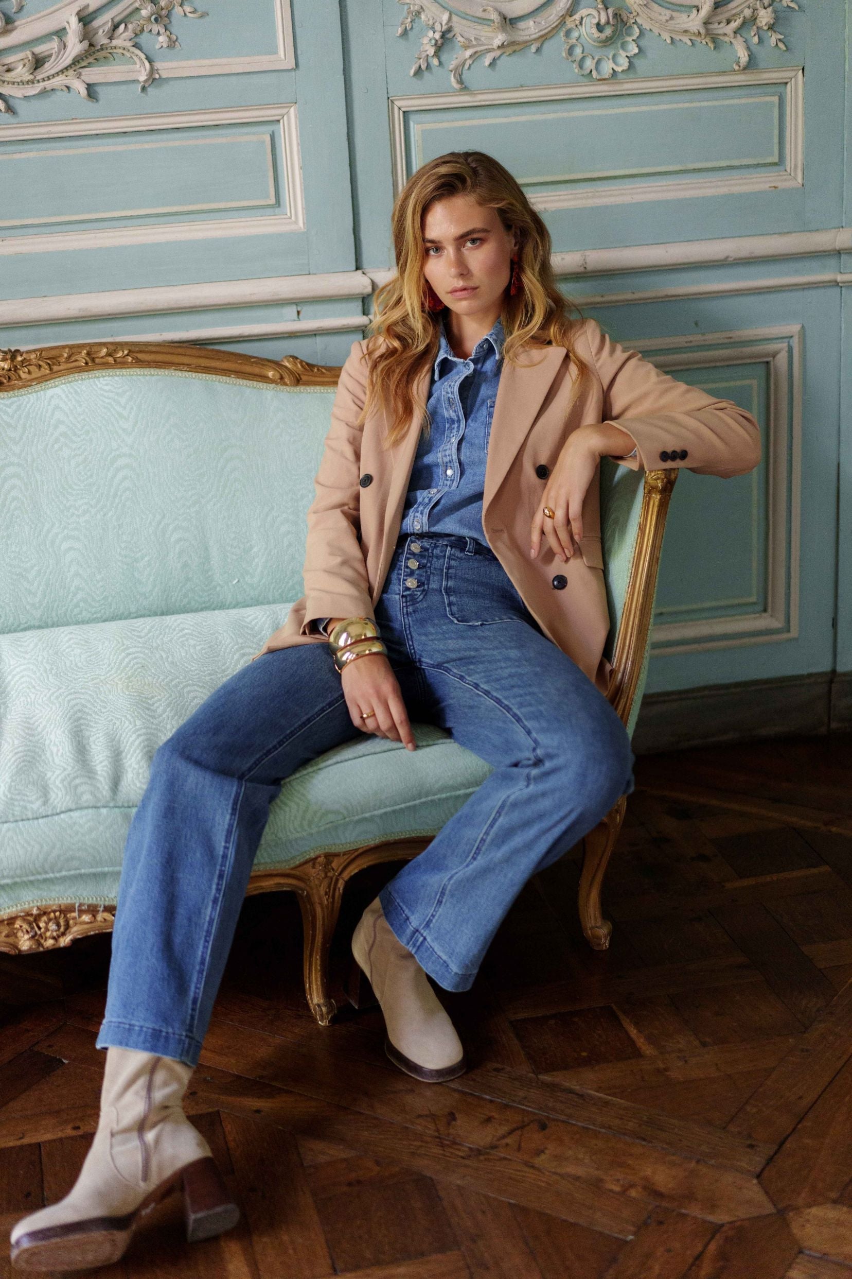 Jean Pauline - denim stone