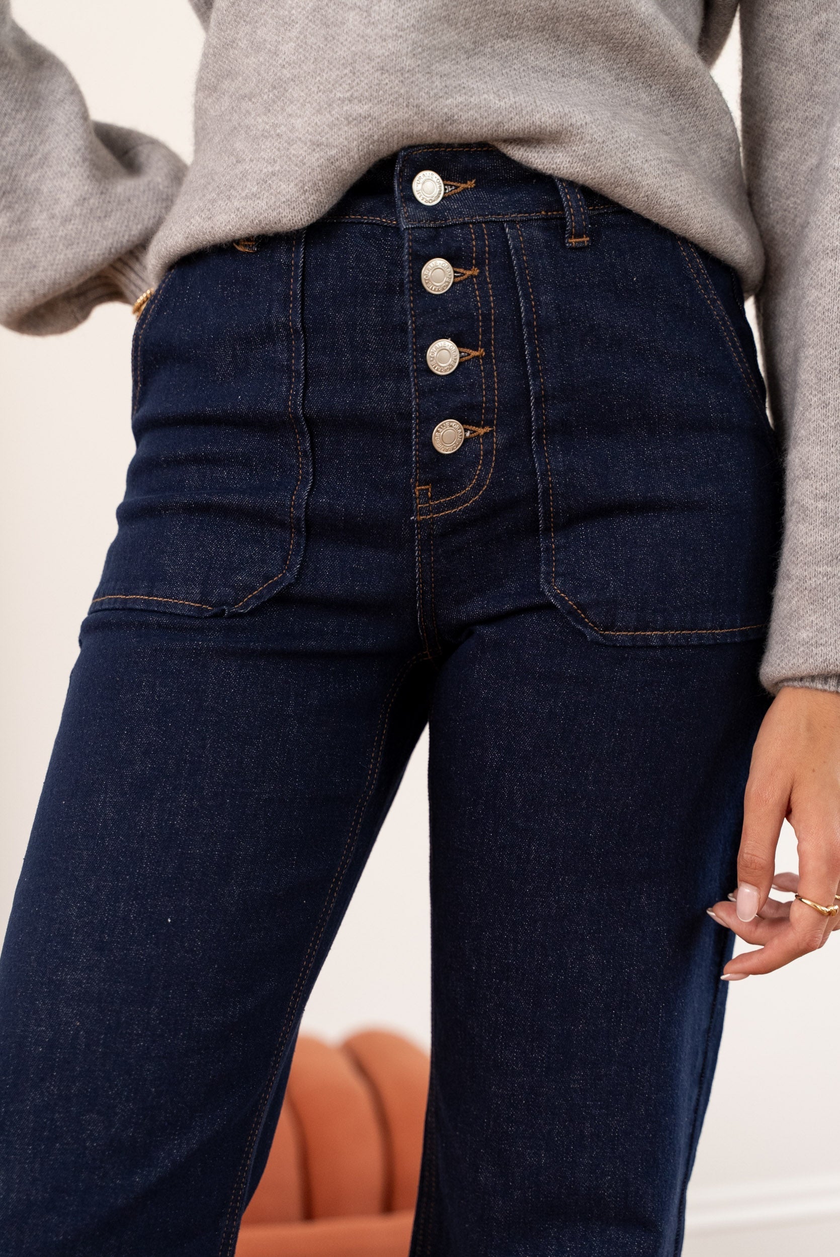 Jean Paulinette - denim brut