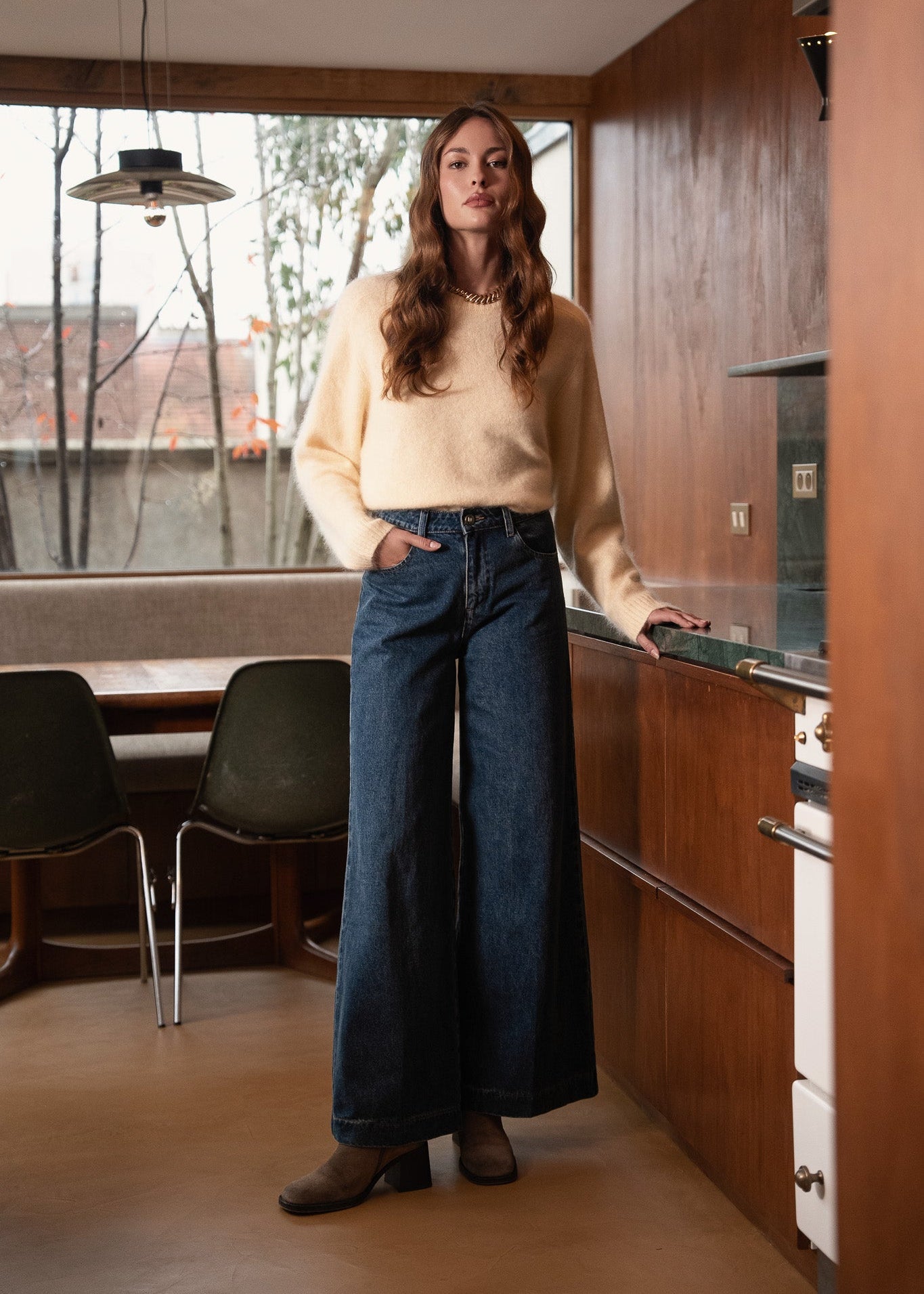 Jean Pepino - denim bleu foncé - Oraije Paris