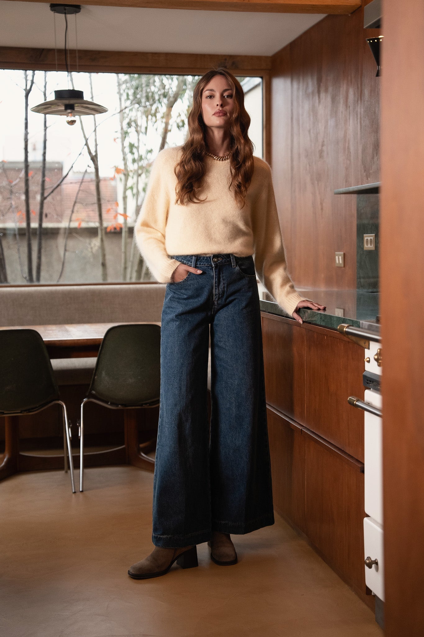 Jean Pepino - denim bleu foncé - Oraije Paris