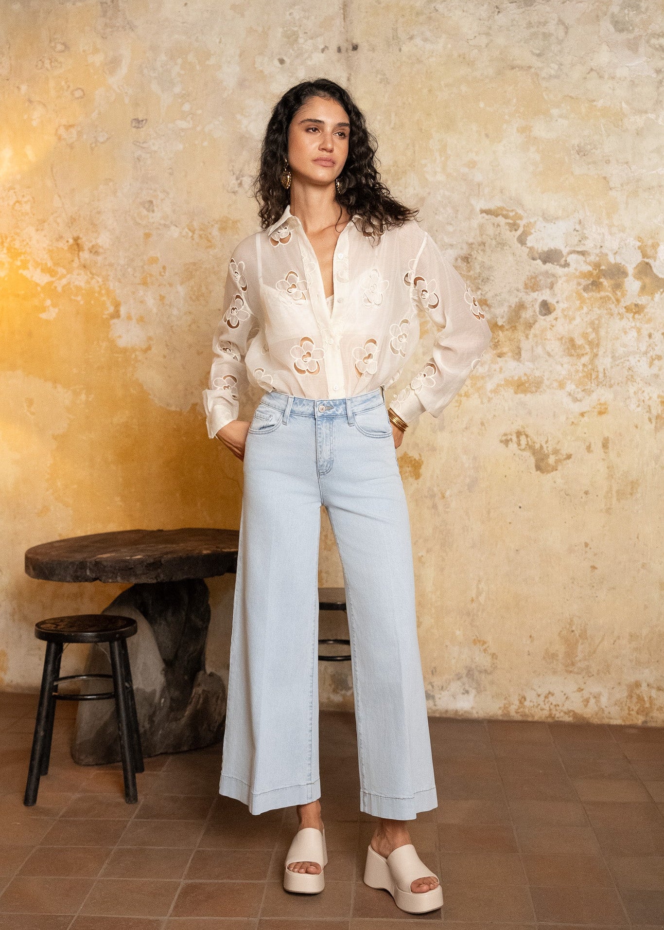 Jean Peter - denim très clair