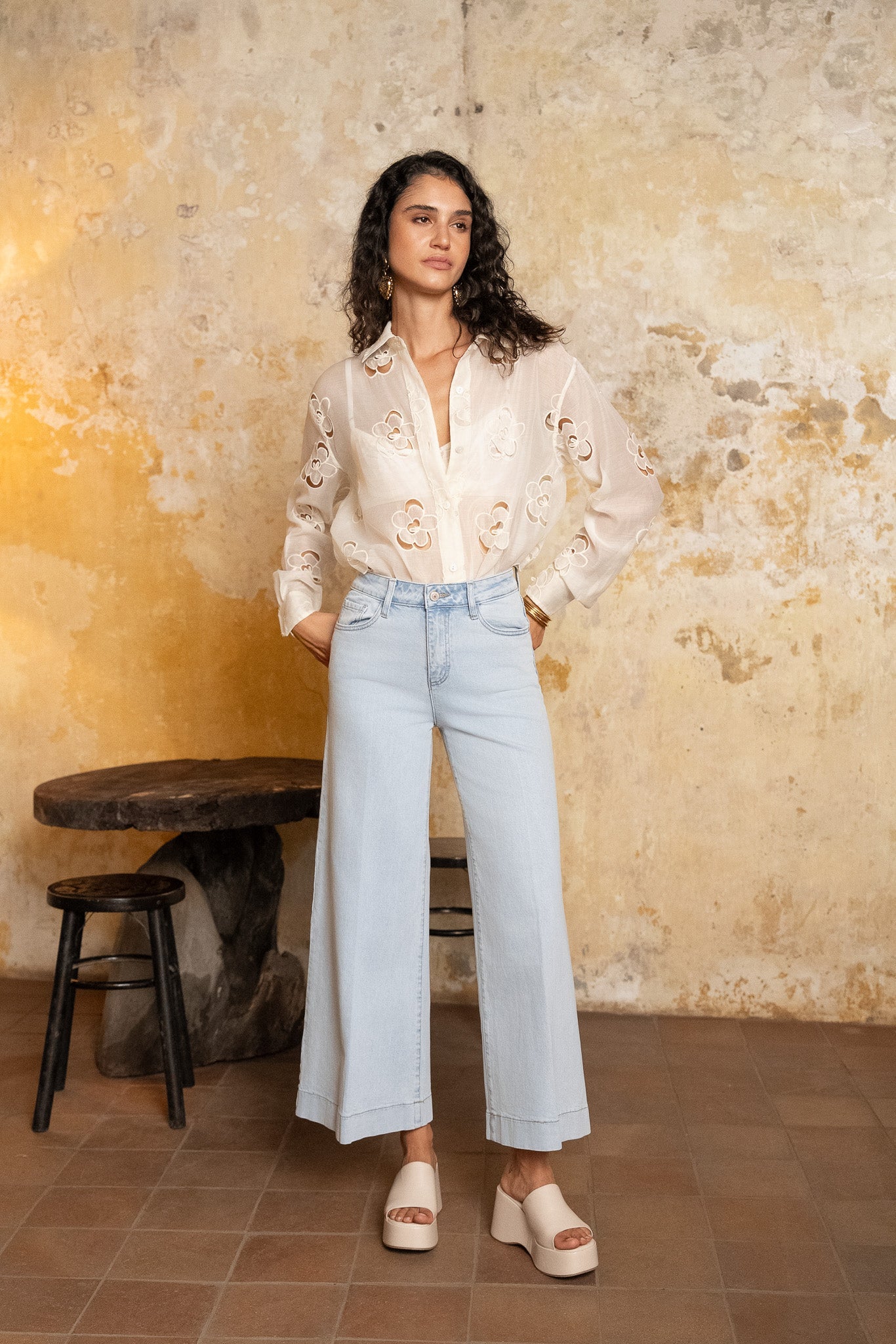 Jean Peter - denim très clair