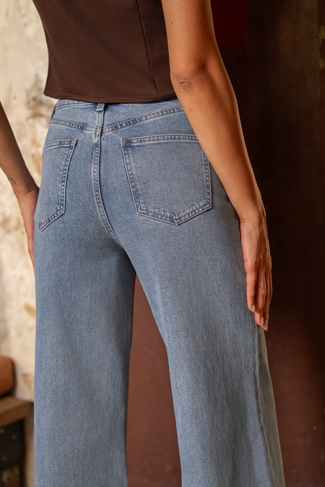 Jean Pietro - denim clair