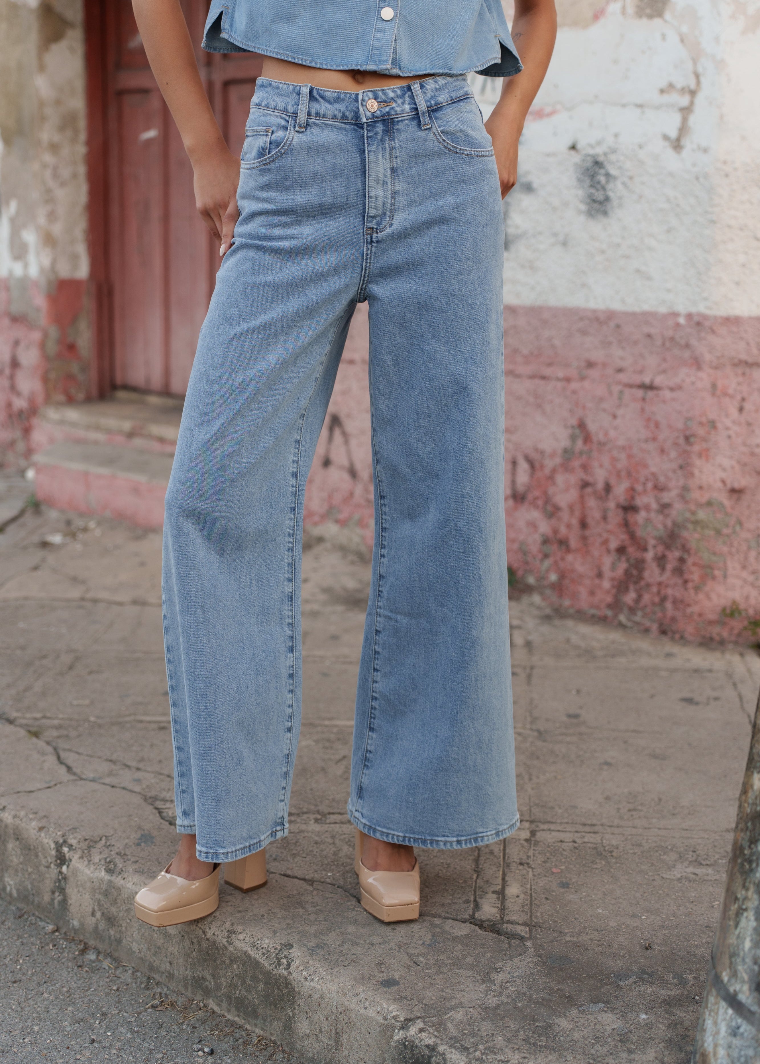 Jean Pietro - denim clair