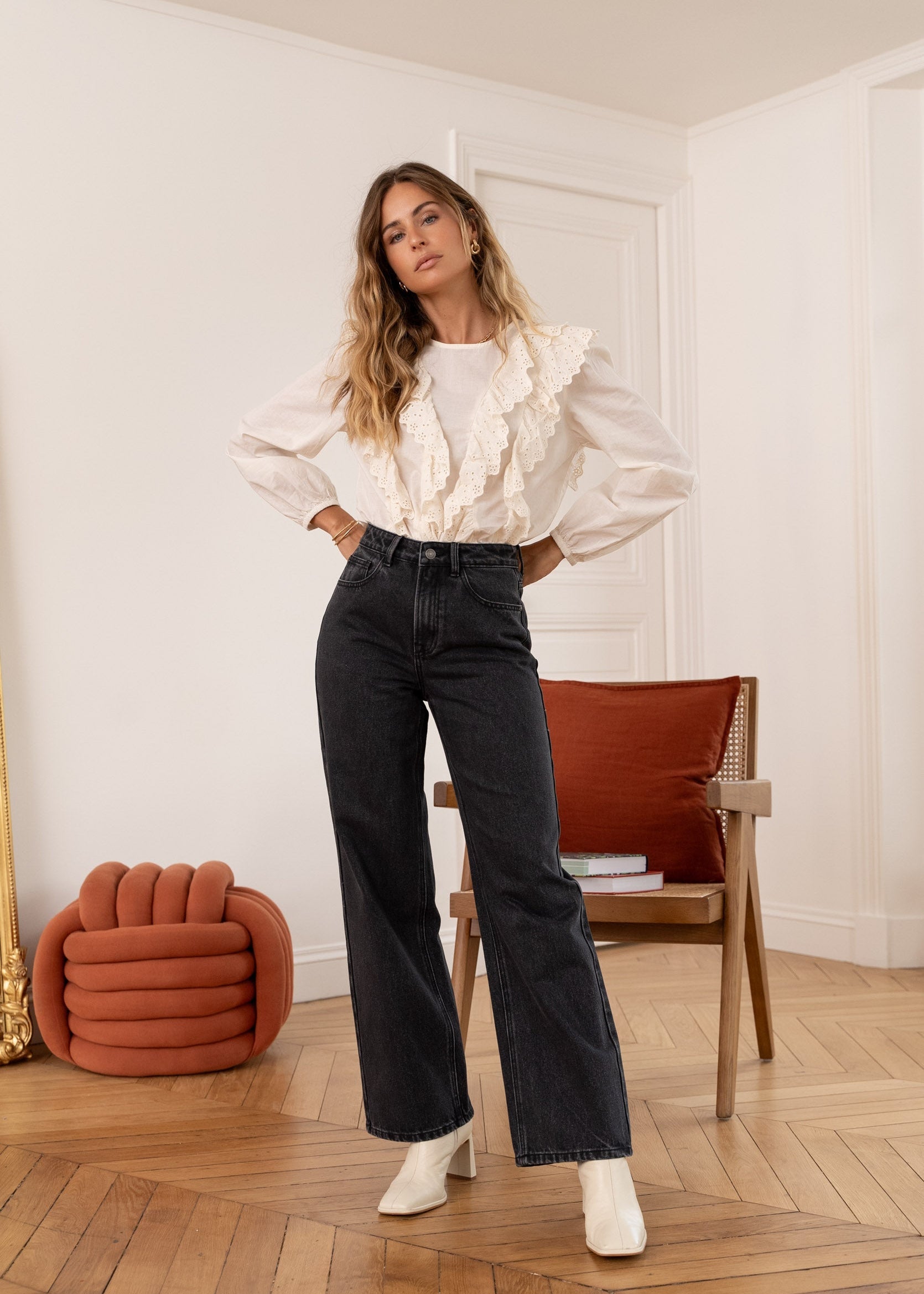 Jean Raphael - denim gris