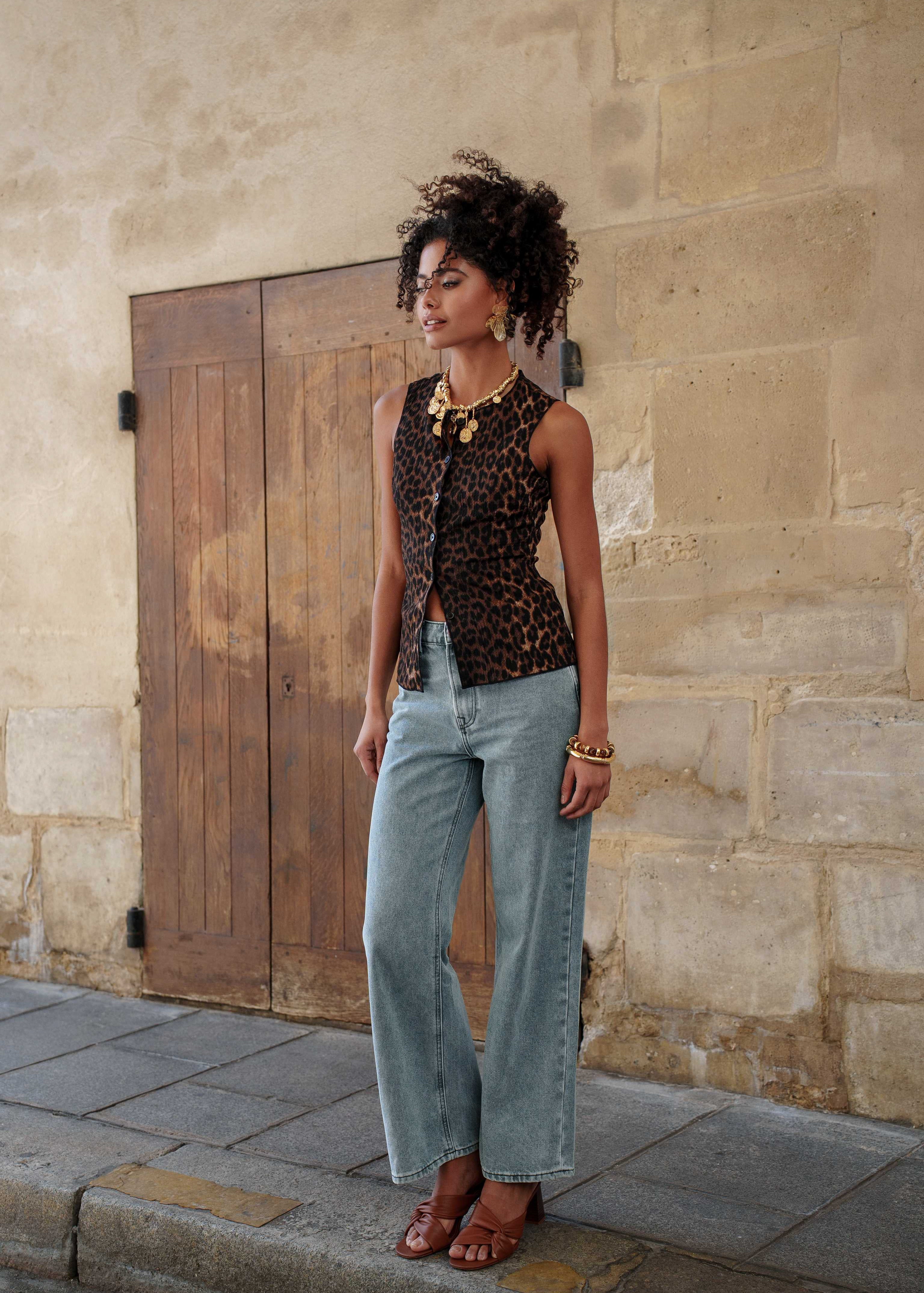 Jean Raphael - denim vert