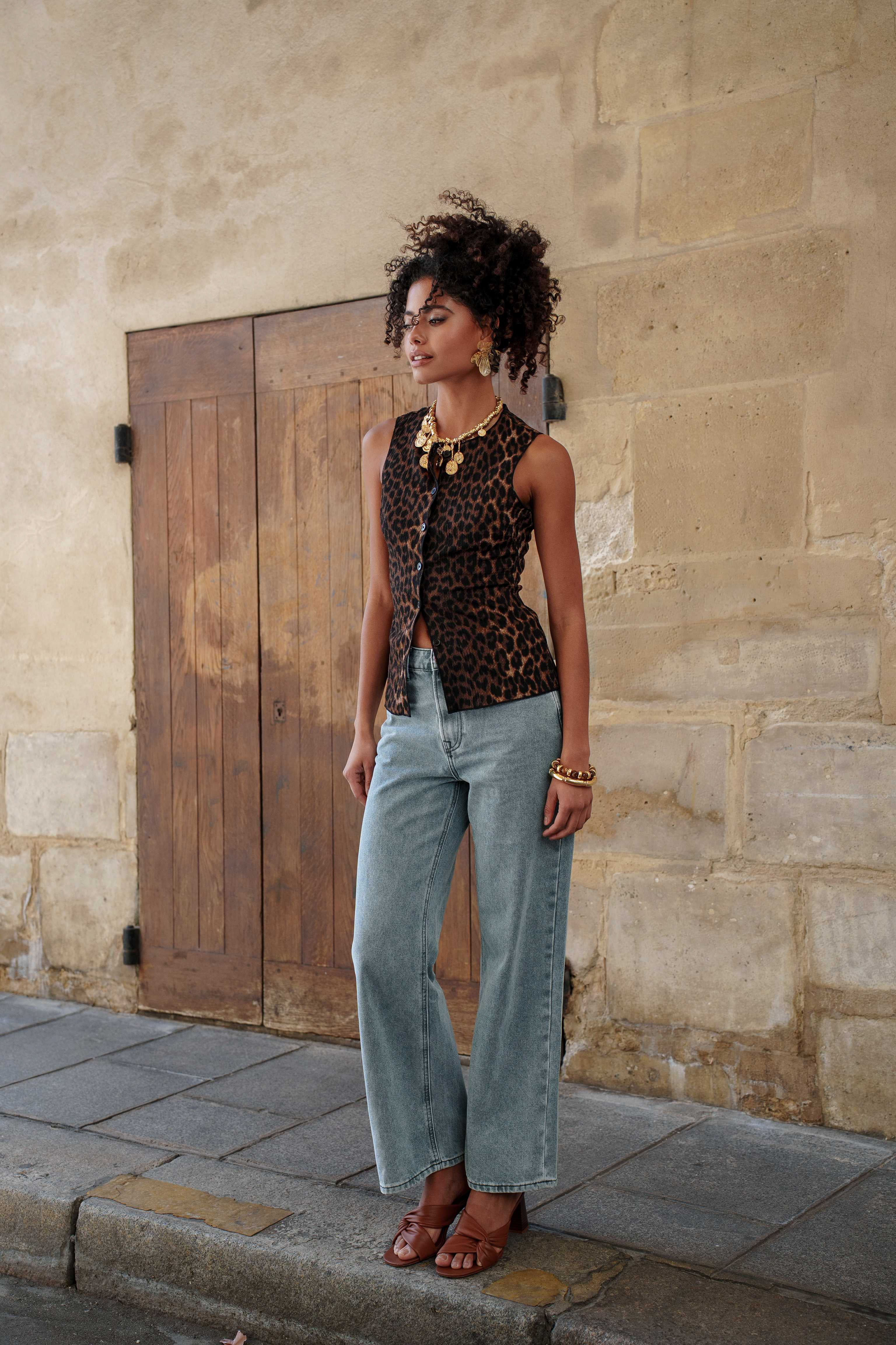 Jean Raphael - denim vert