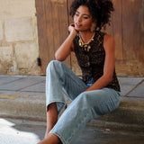 Jean Raphael - denim vert