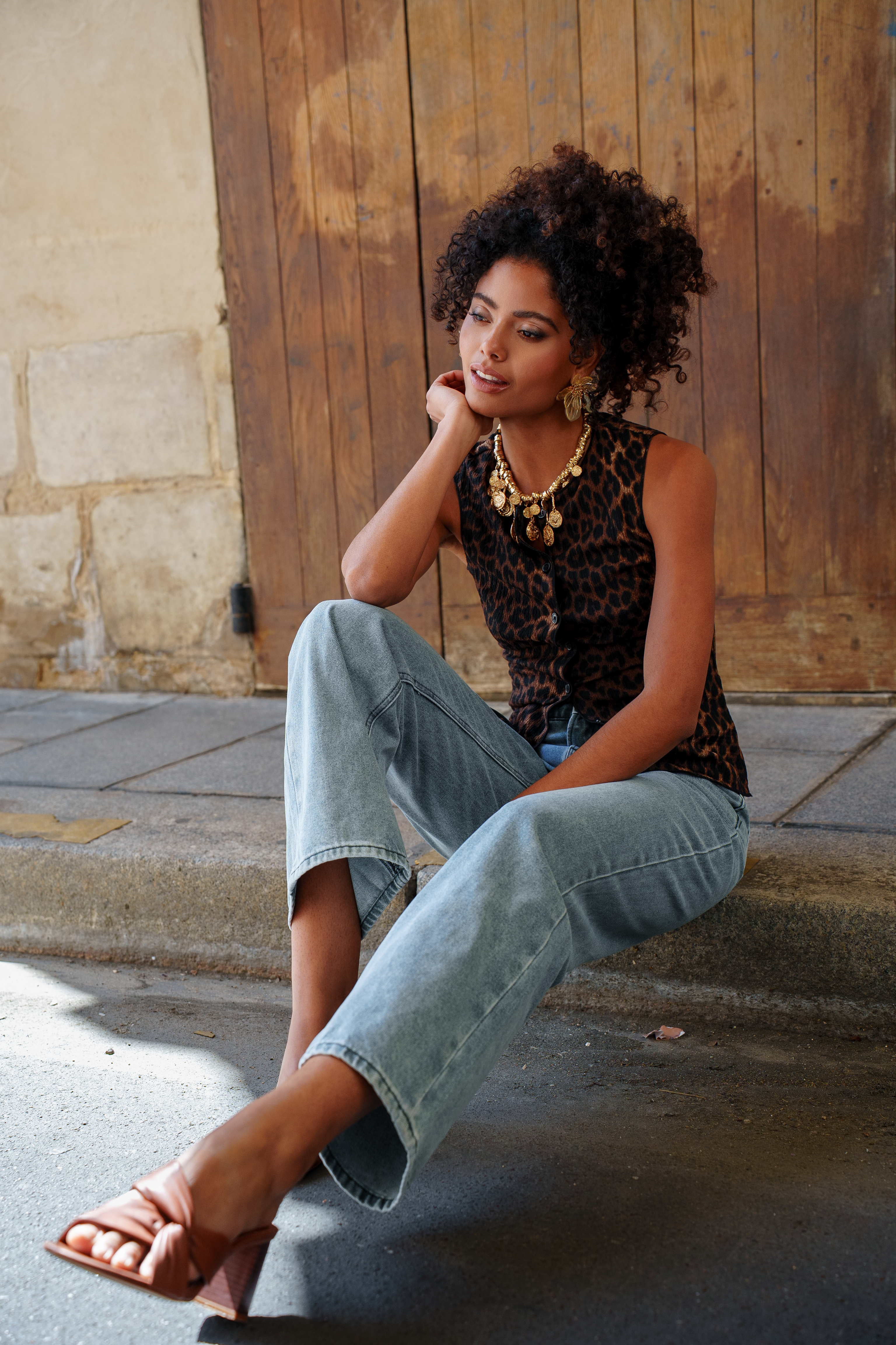 Jean Raphael - denim vert