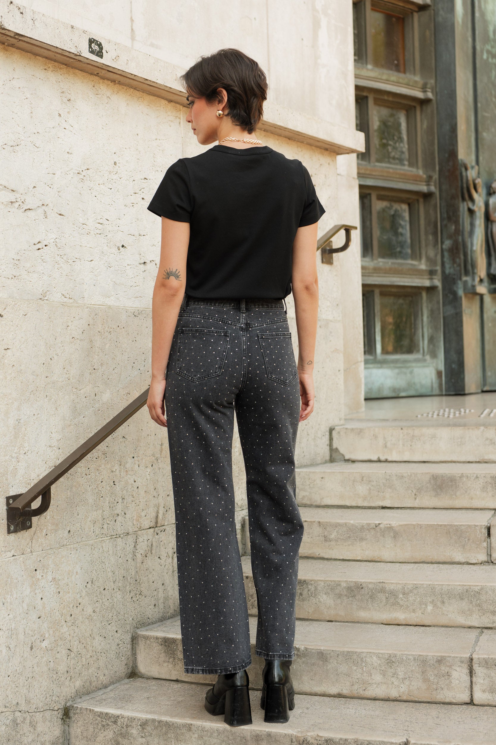 Jean Rawlin - denim gris moyen