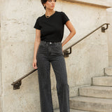 Jean Rawlin - denim gris moyen