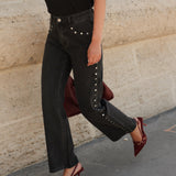 Jean Riley - denim gris - Oraije Paris