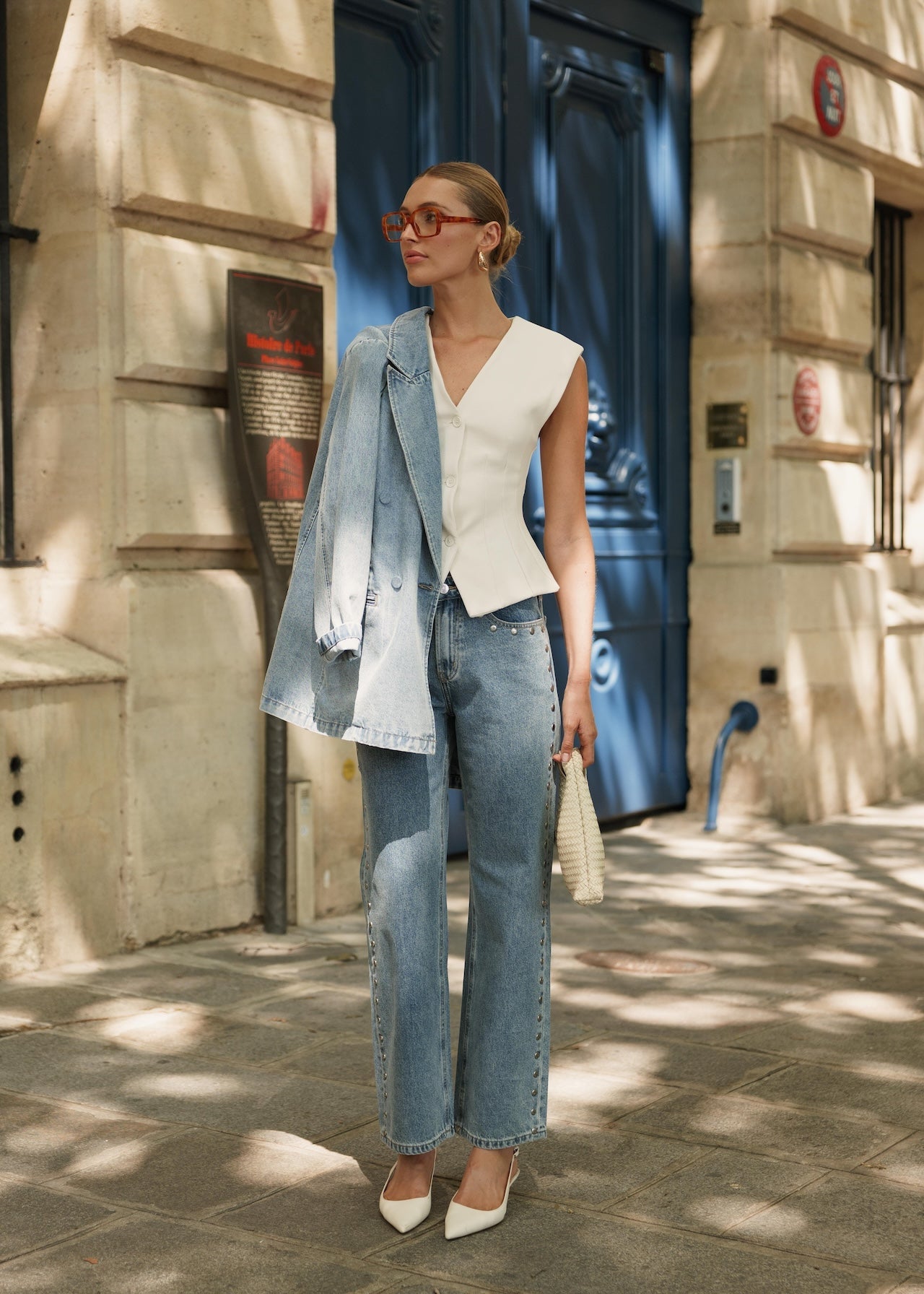 Jean Riley - denim vintage - Oraije Paris