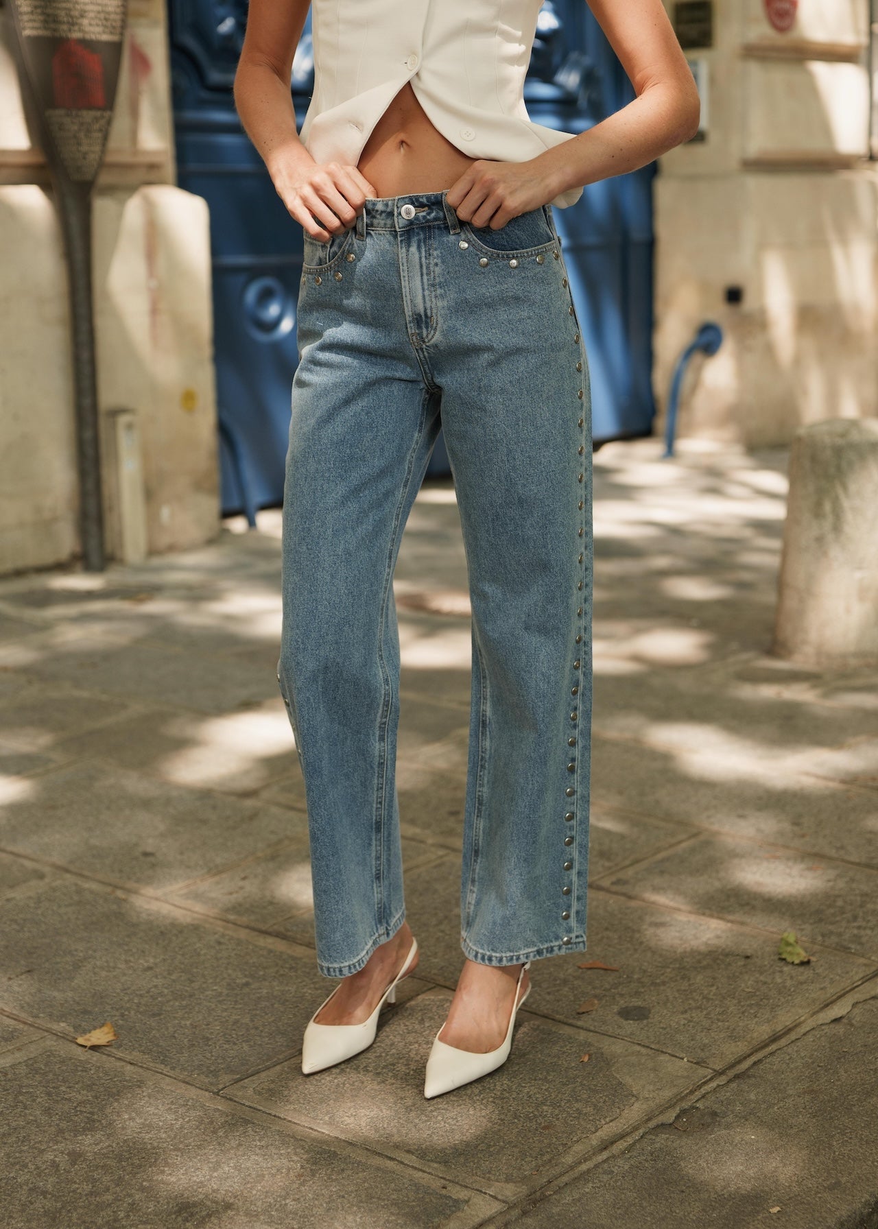 Jean Riley - denim vintage - Oraije Paris