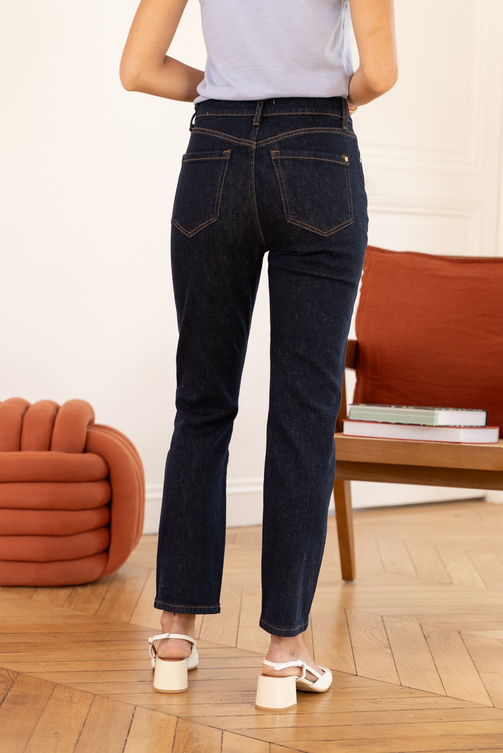 Jean Sandrine - denim brut