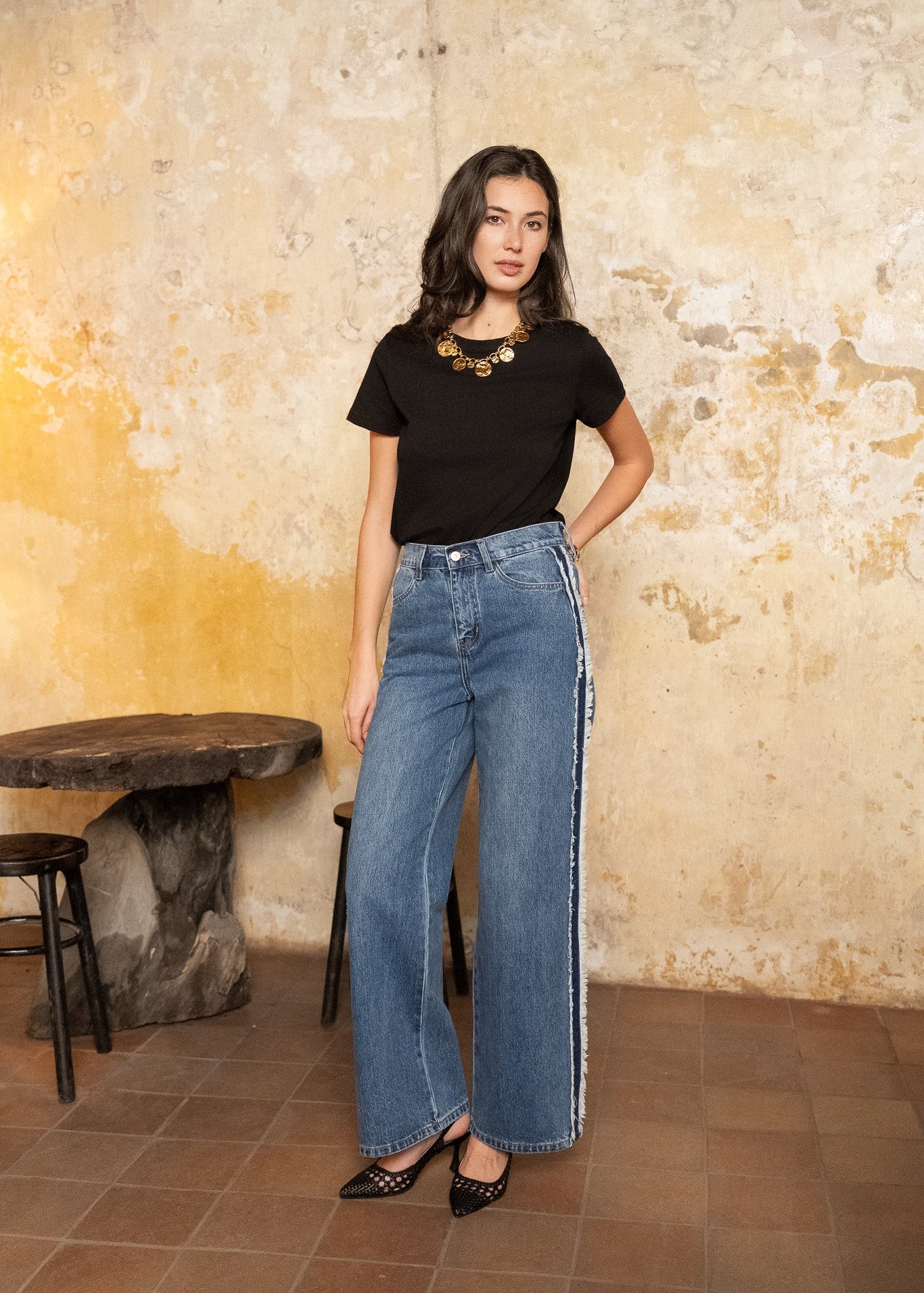 Jean Sawyer - denim bleu foncé