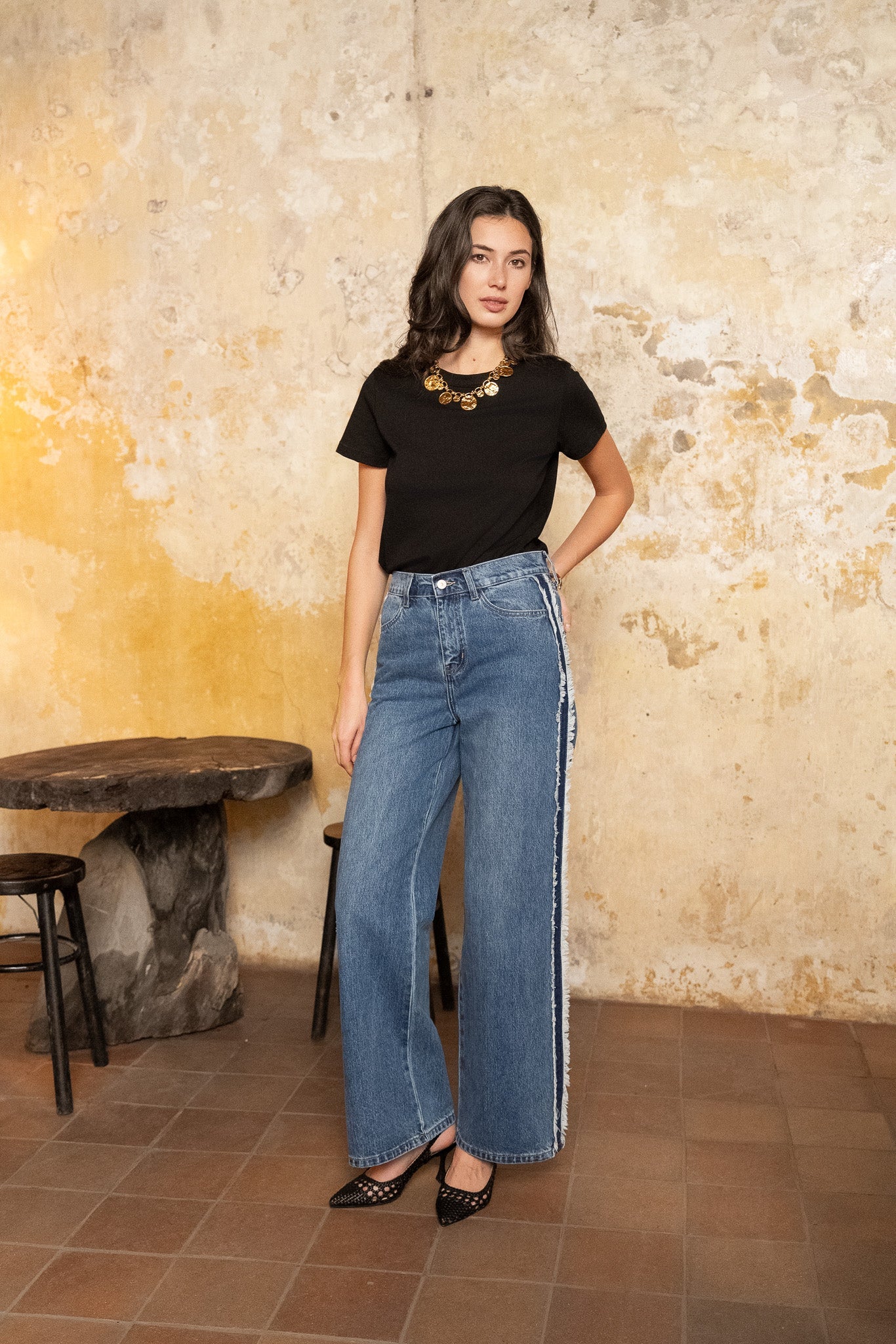 Jean Sawyer - denim bleu foncé