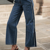 Jean Sawyer - denim bleu foncé - Oraije Paris