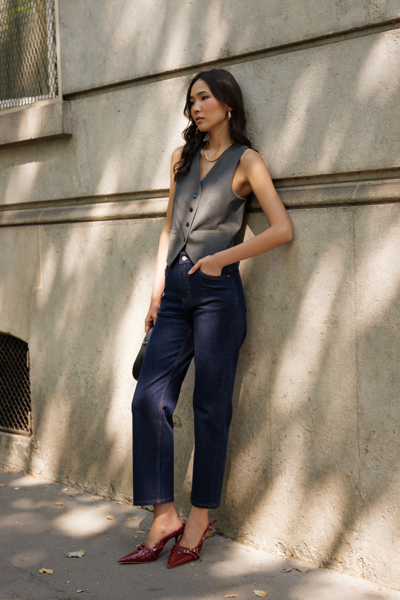 Jean Solange - denim brut - Oraije Paris