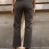 Jean Solange - denim chocolat - Oraije Paris