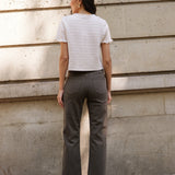 Jean Solange - denim chocolat - Oraije Paris