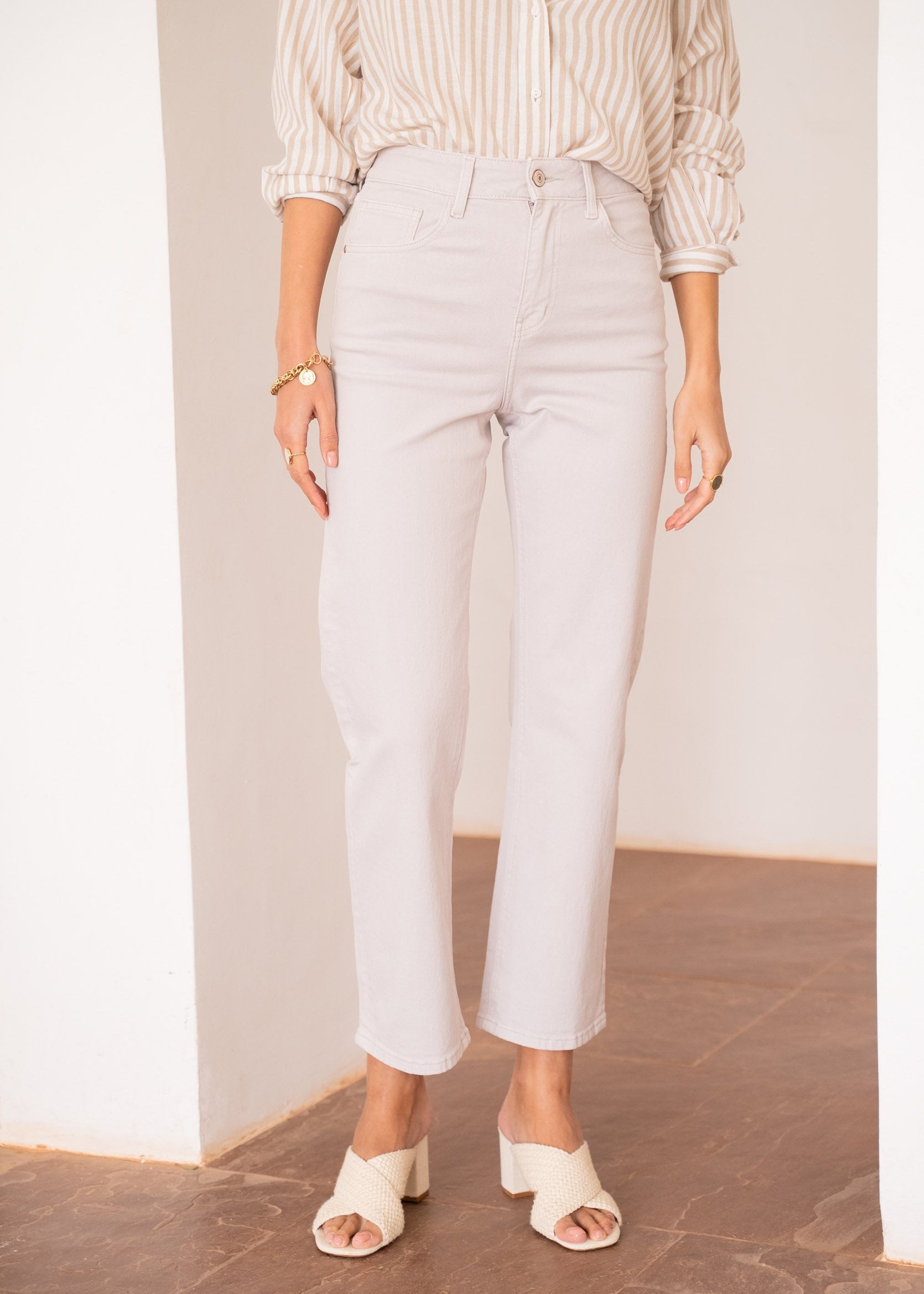 Jean Solange - denim mauve