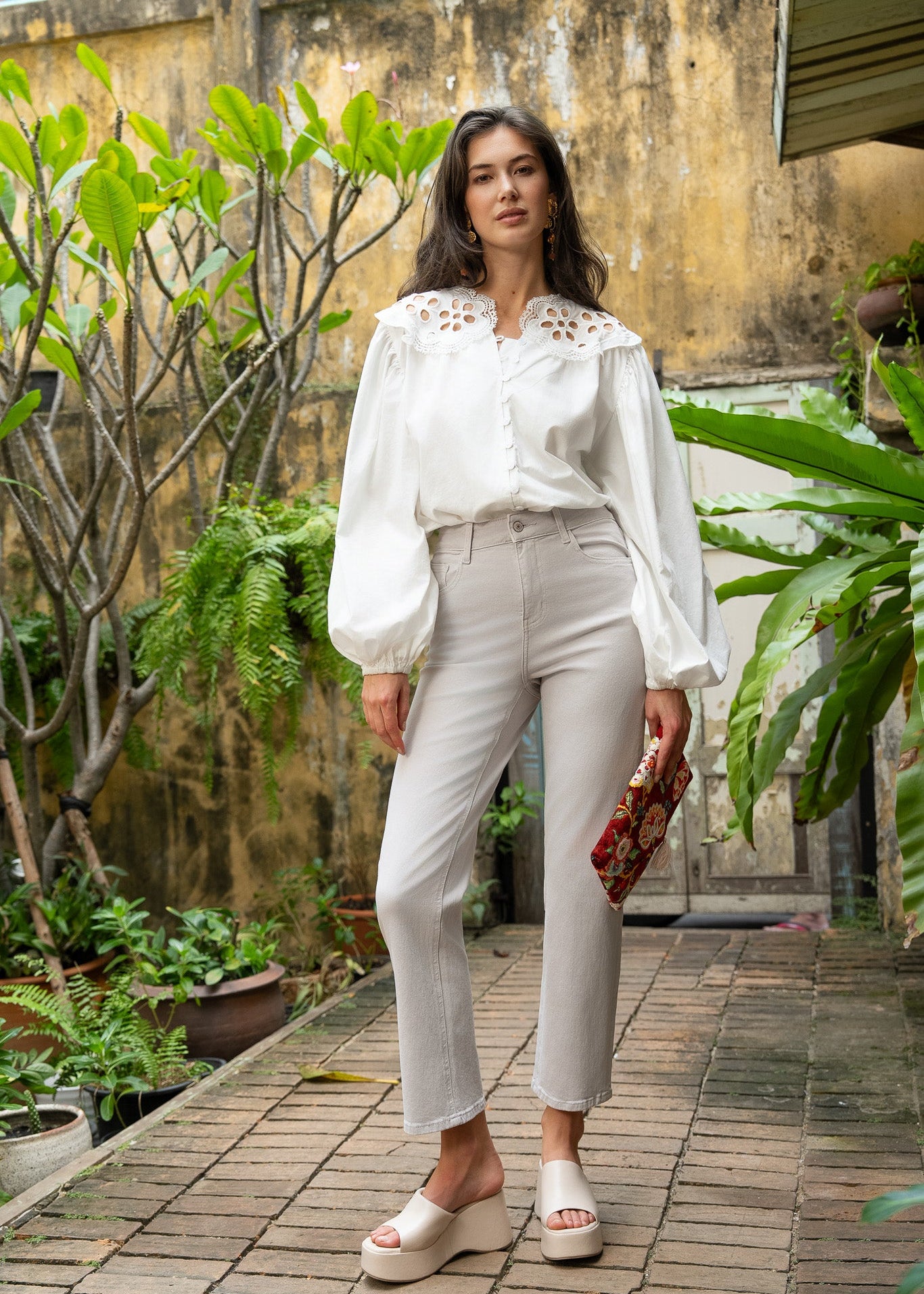 Jean Solange - denim mauve