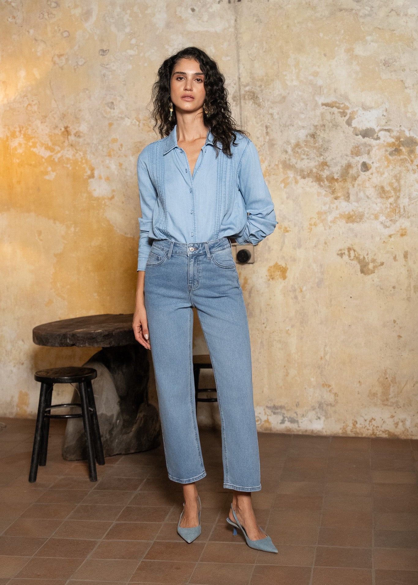 Jean Solange - denim stone