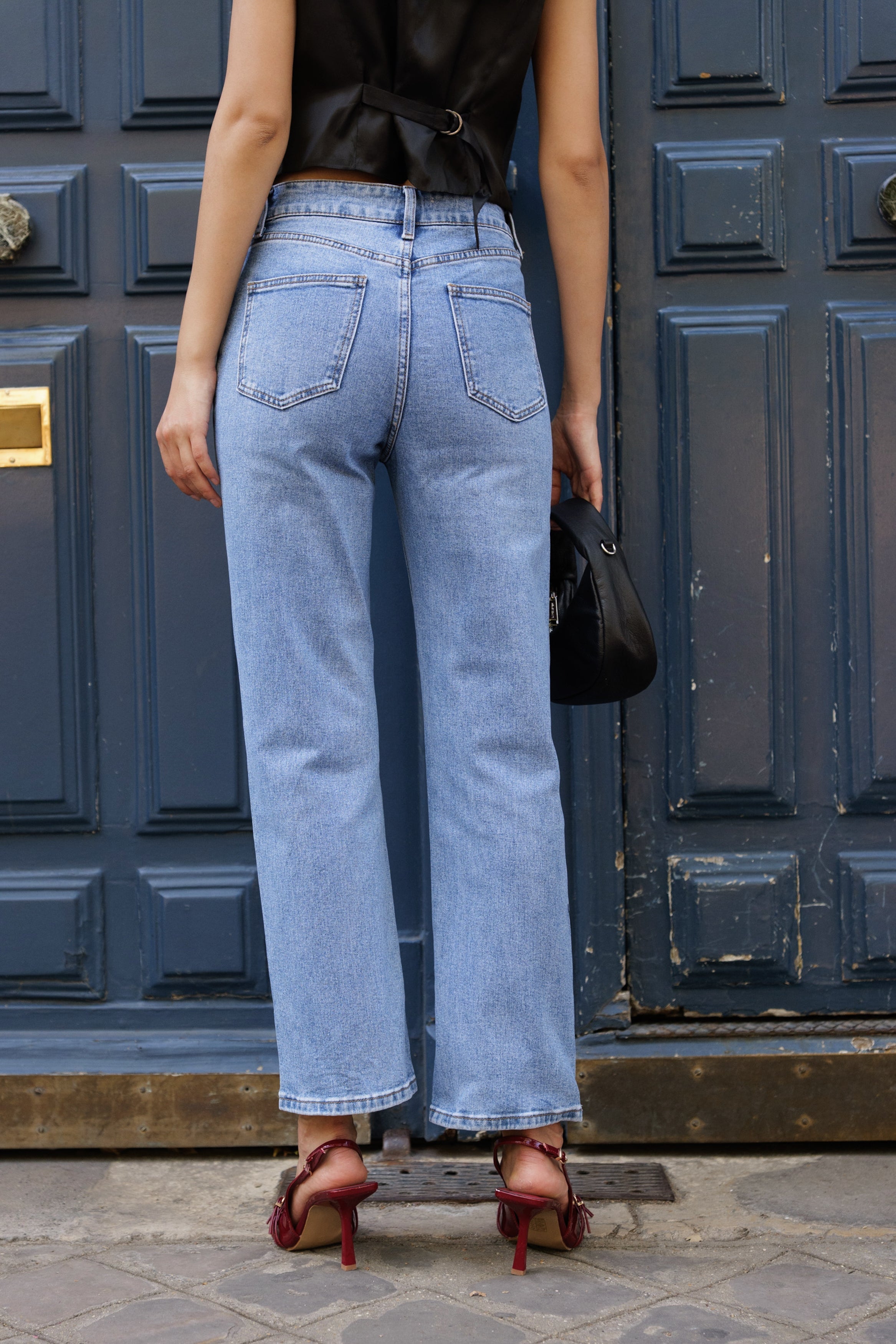 Jean Solange - denim stone - Oraije Paris