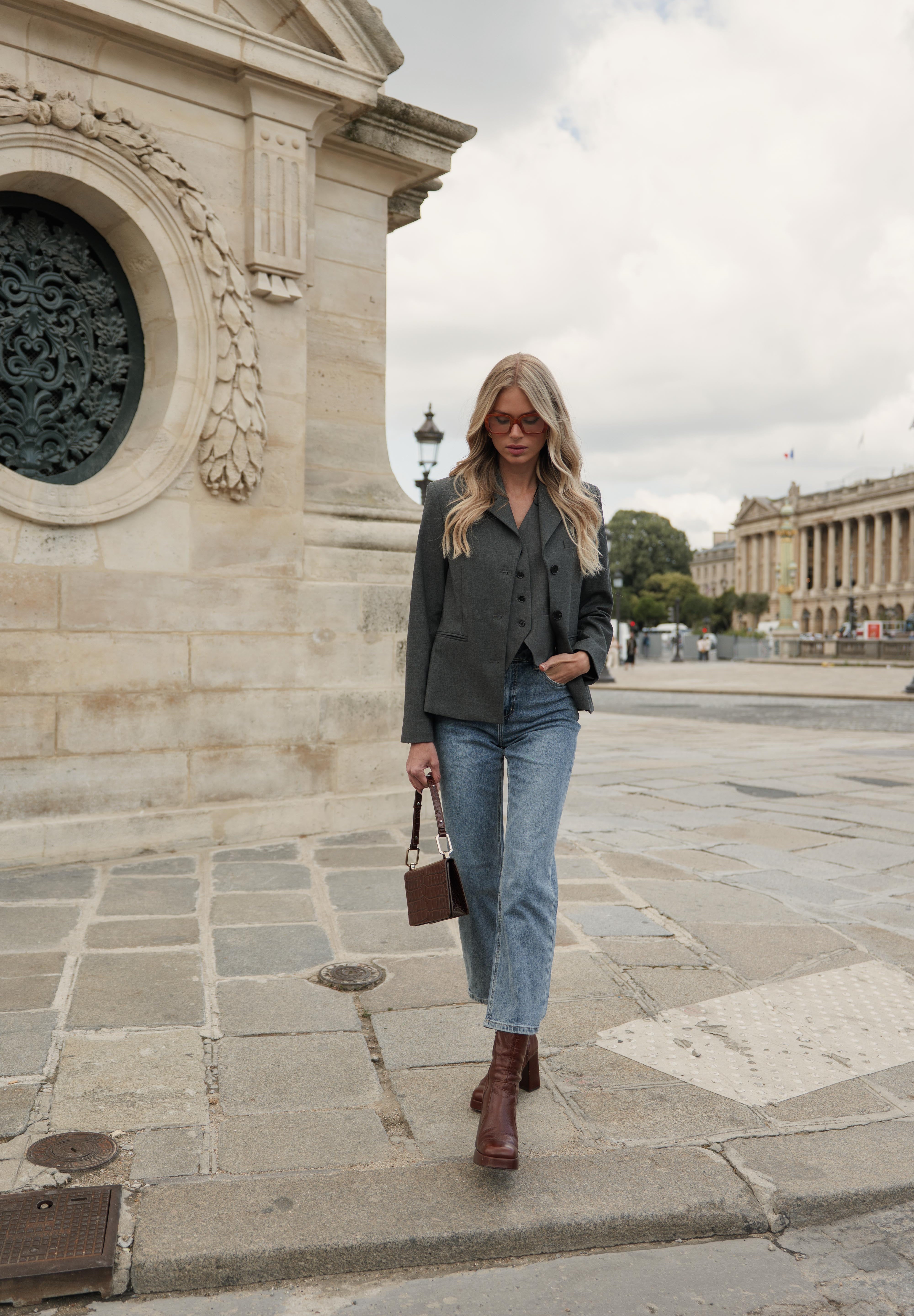 Jean Solange - denim vintage - Oraije Paris