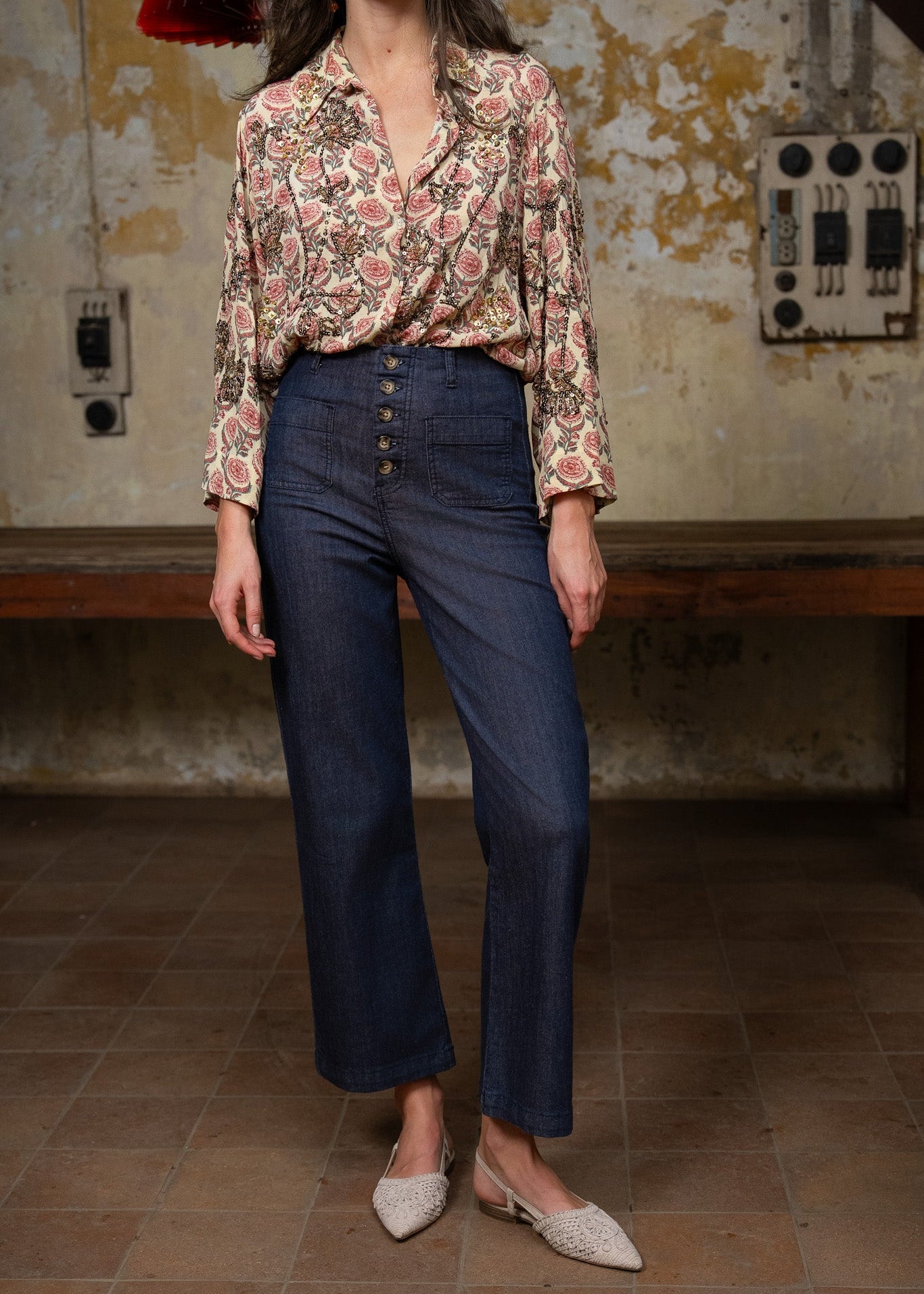 Jean Stan - denim brut