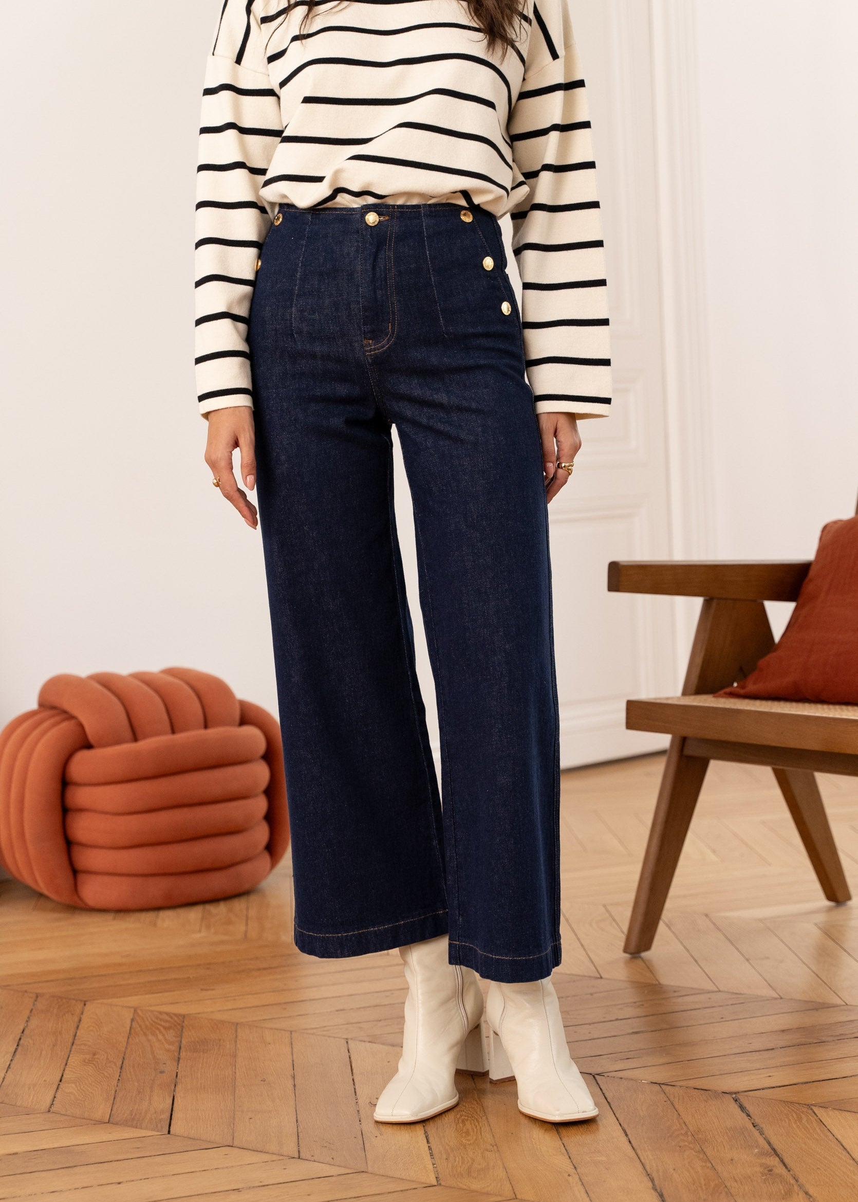 Jean Venise - denim brut