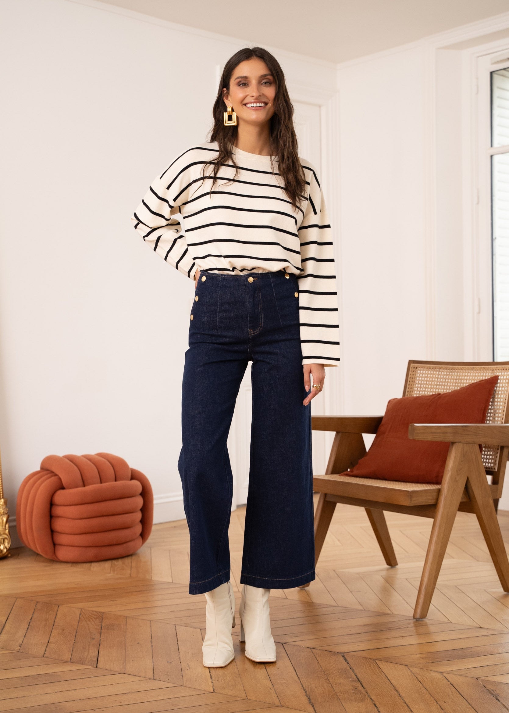 Jean Venise - denim brut