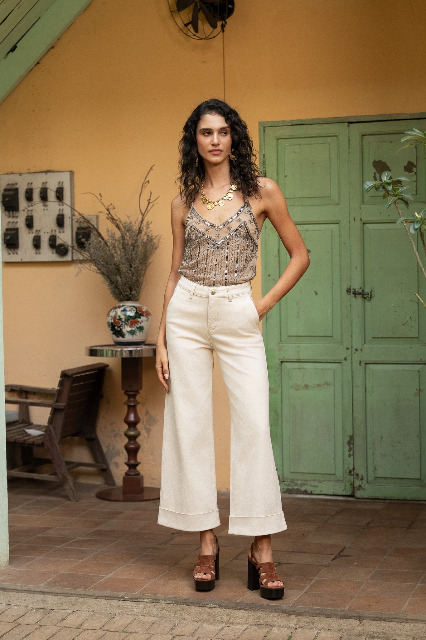 Jean Vichy - denim naturel