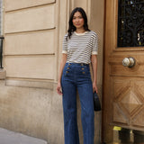 Jean Victo - denim bleu foncé - Oraije Paris