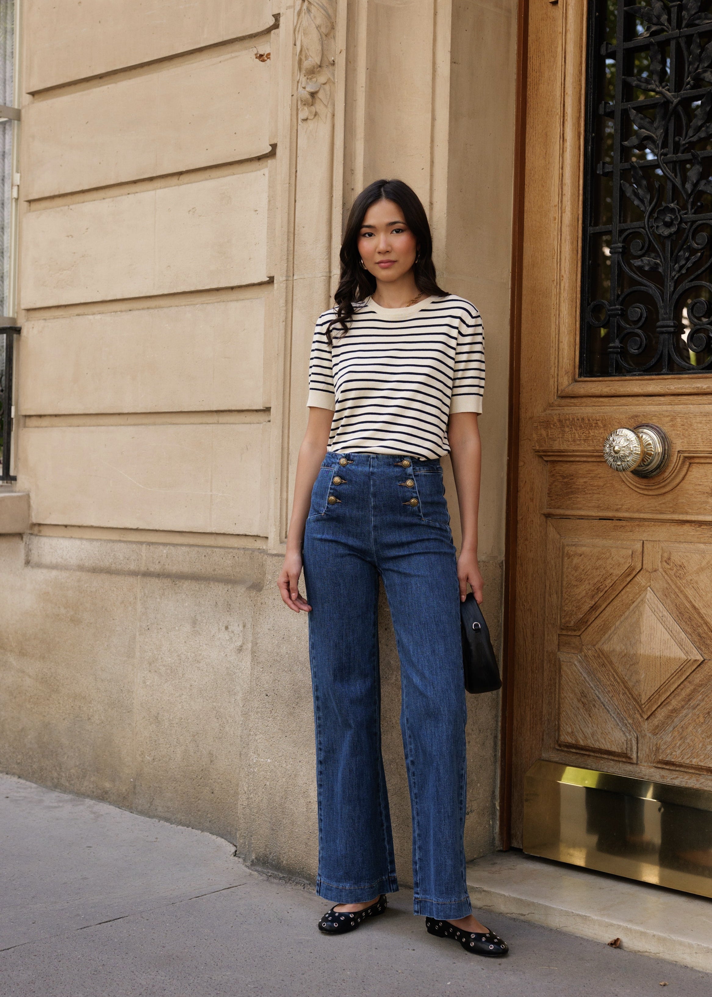 Jean Victo - denim bleu foncé - Oraije Paris