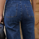 Jean Victo - denim bleu foncé - Oraije Paris