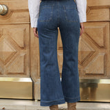 Jean Victorine - denim bleu foncé - Oraije Paris