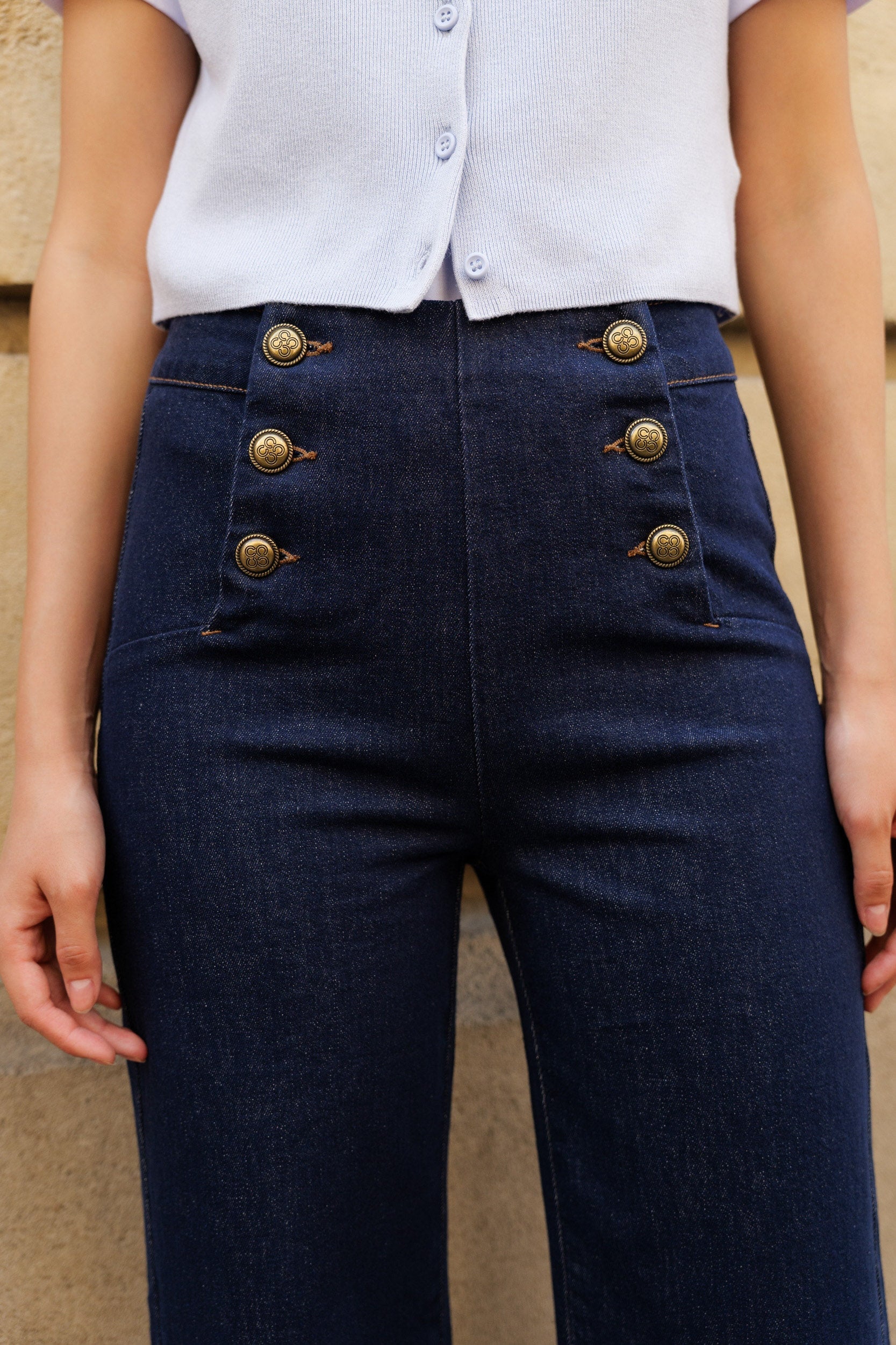 Jean Victorine - denim brut - Oraije Paris