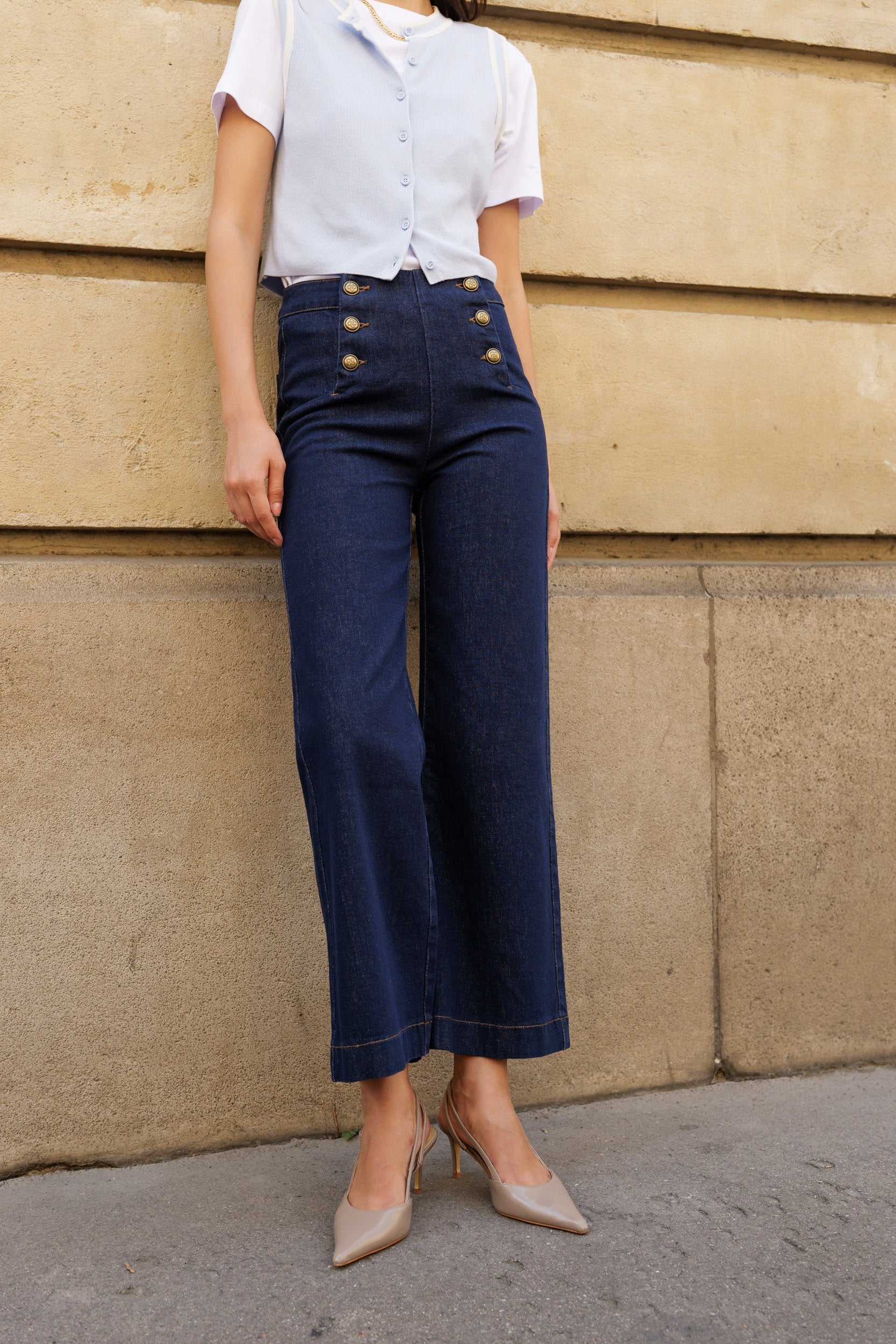 Jean Victorine - denim brut - Oraije Paris