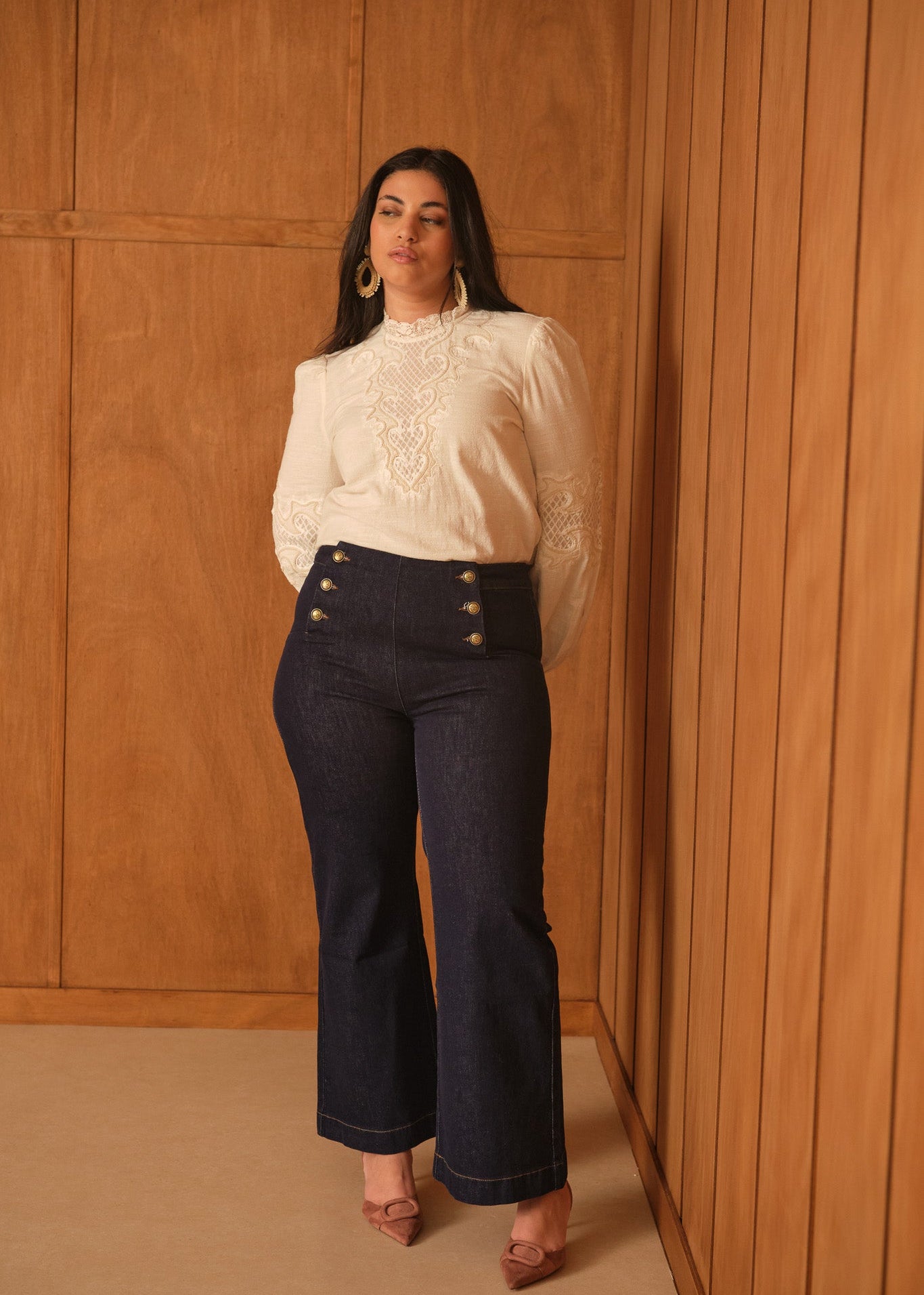 Jean Victorine - denim brut - curvy