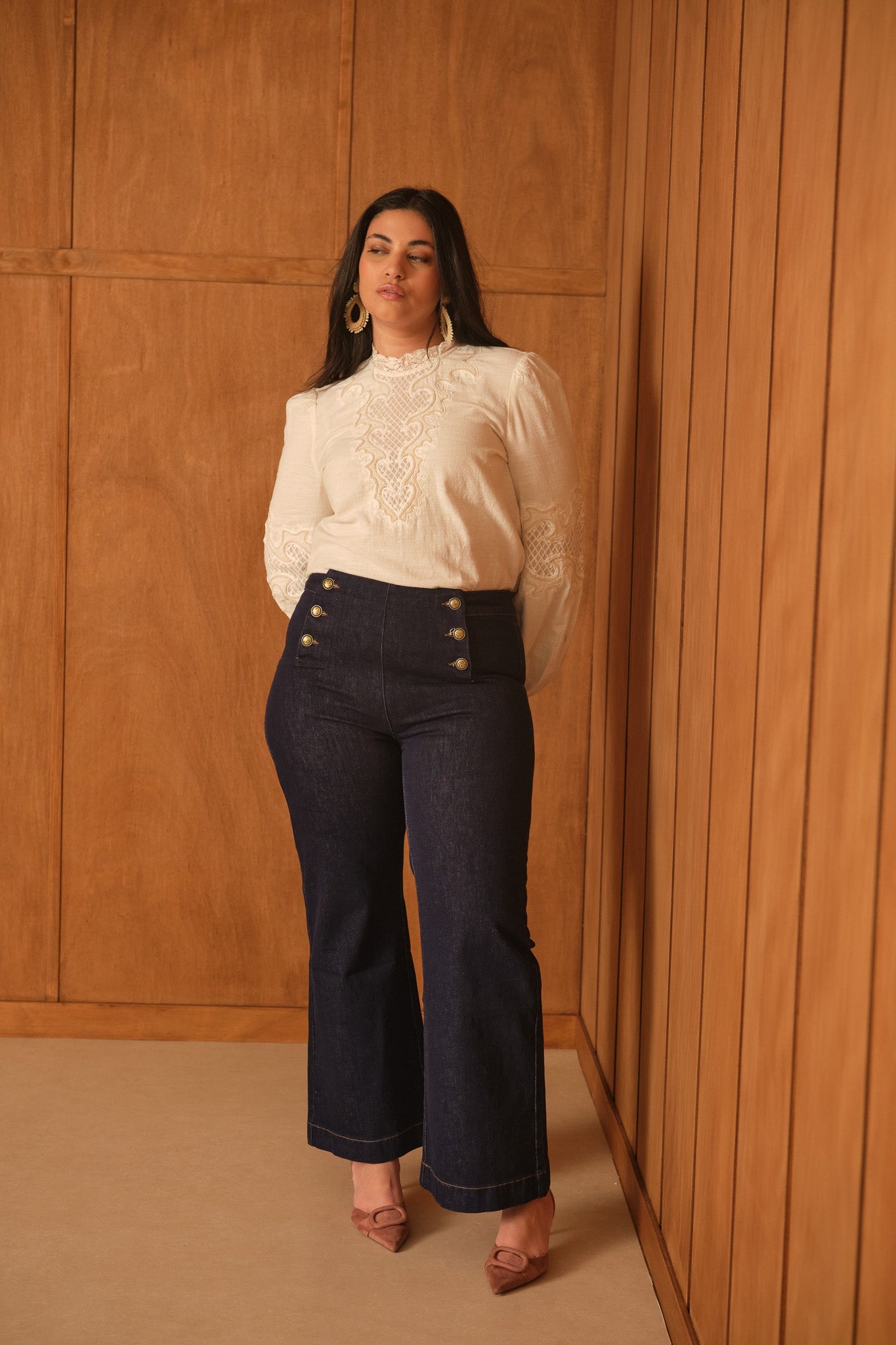 Jean Victorine - denim brut - curvy