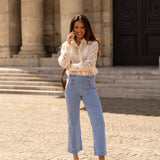 Jean Victorine - denim clair
