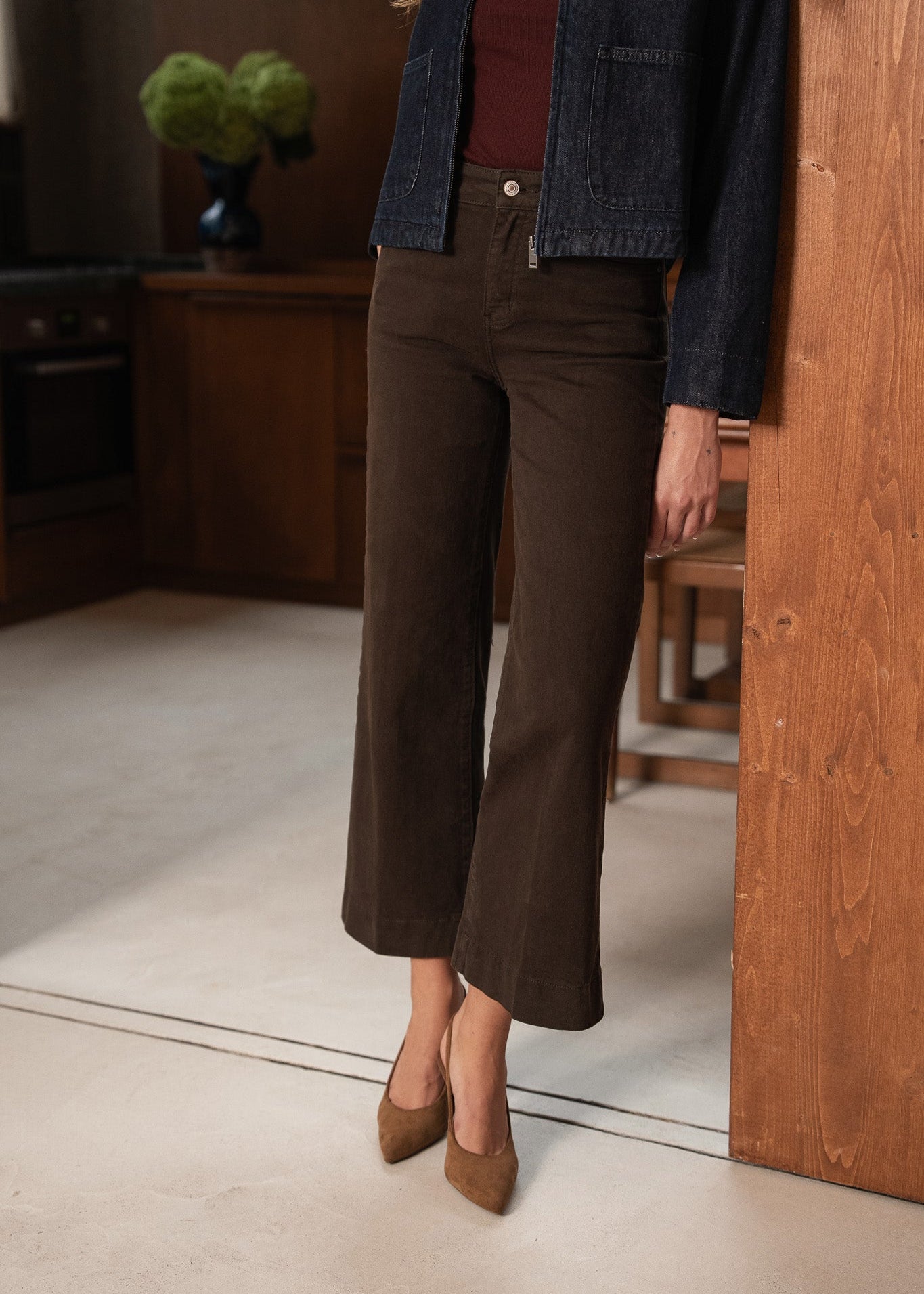 Jean Vienna - denim chocolat - Oraije Paris