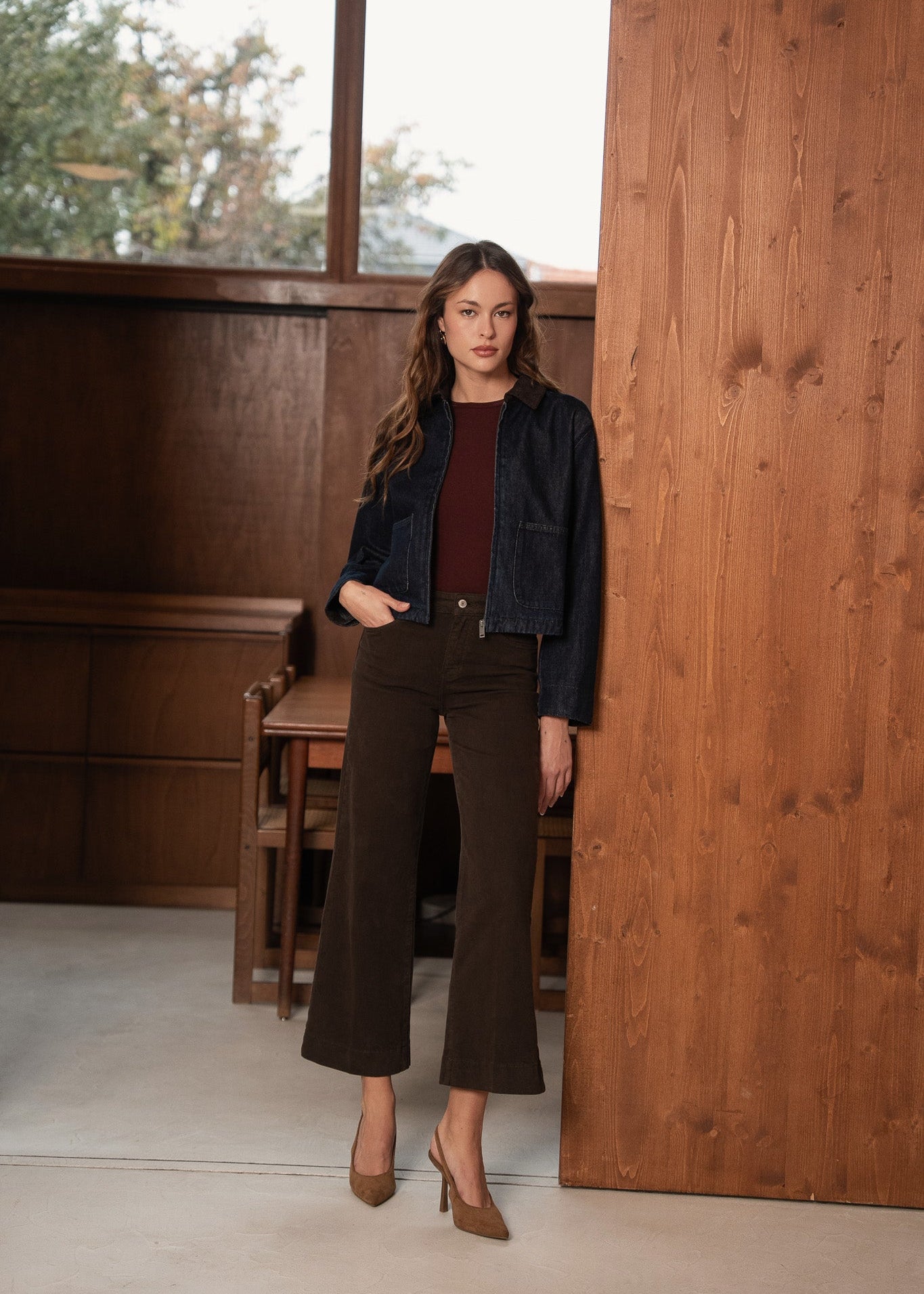 Jean Vienna - denim chocolat - Oraije Paris